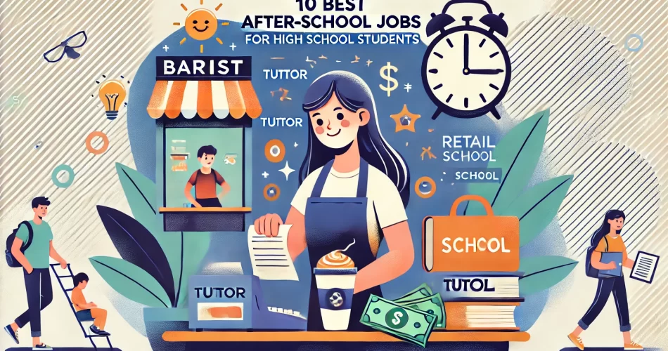 10 Best After School Jobs for High School Students