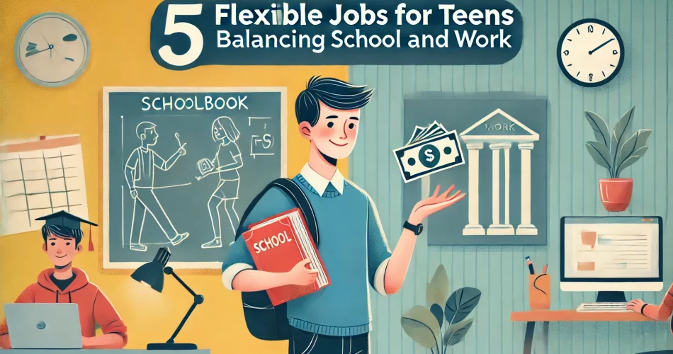 5 Flexible Jobs for Teens: Balancing School and Work.