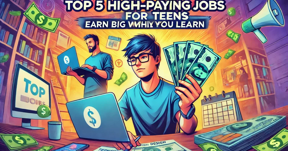 Top 5 High-Paying Jobs for Teens: Earn Big While You Learn